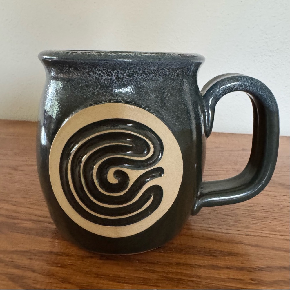 Sunset Hill Stoneware mug.